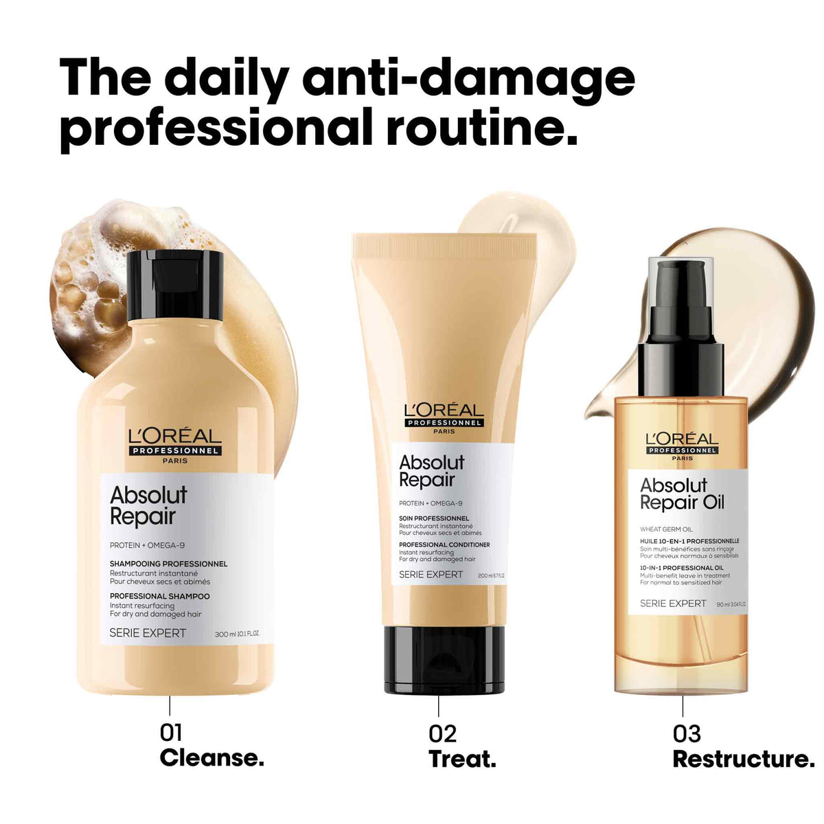 L'Oreal Professionnel Absolut Repair Gold Conditioner 200ml