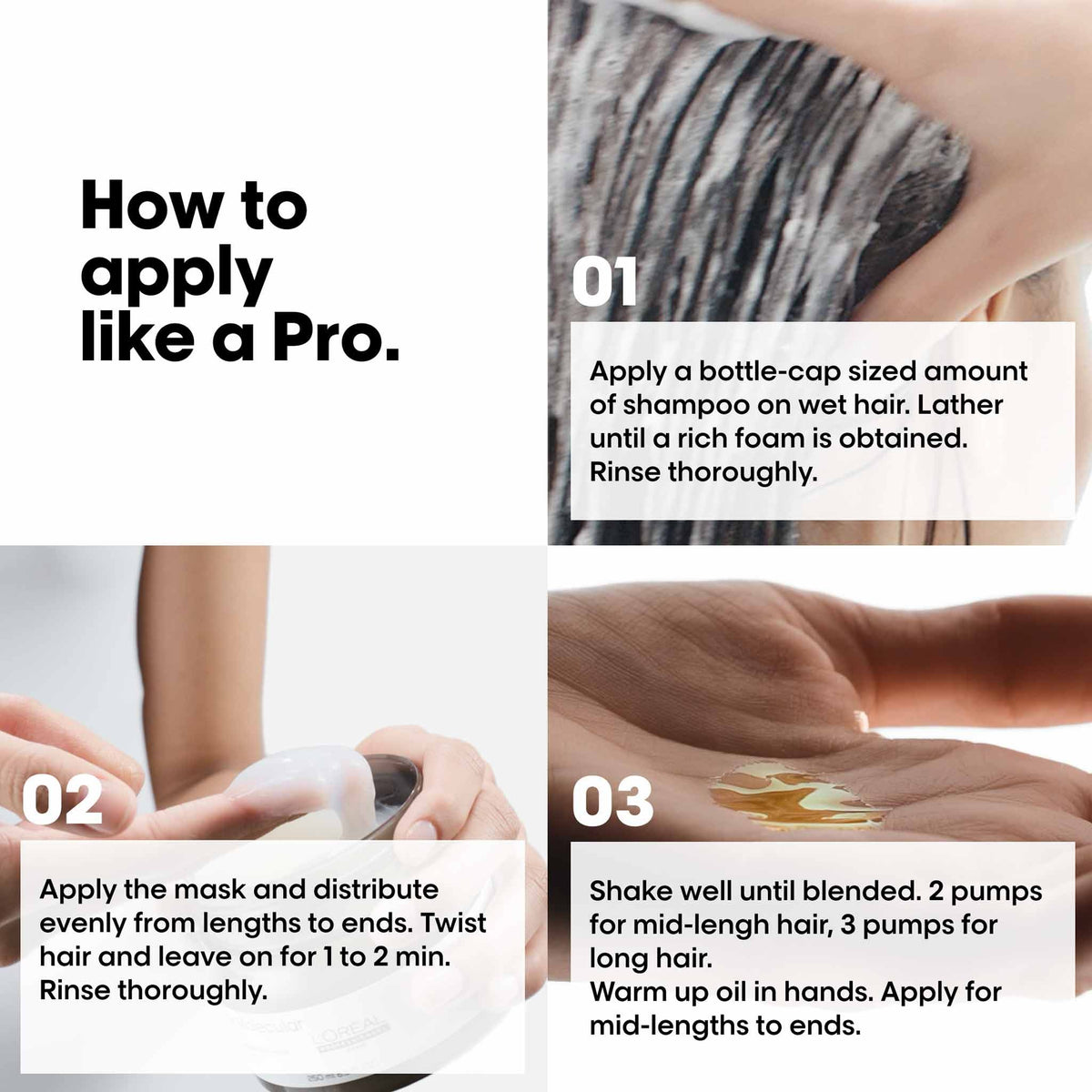 L'Oréal Professionnel Absolut Repair Molecular Bi-Phase Oil For Damaged Hair 30ml