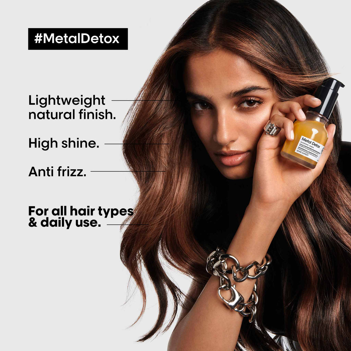 L&#39;Oreal Professionnel Metal Detox Lightweight Concentrated Oil 50ml