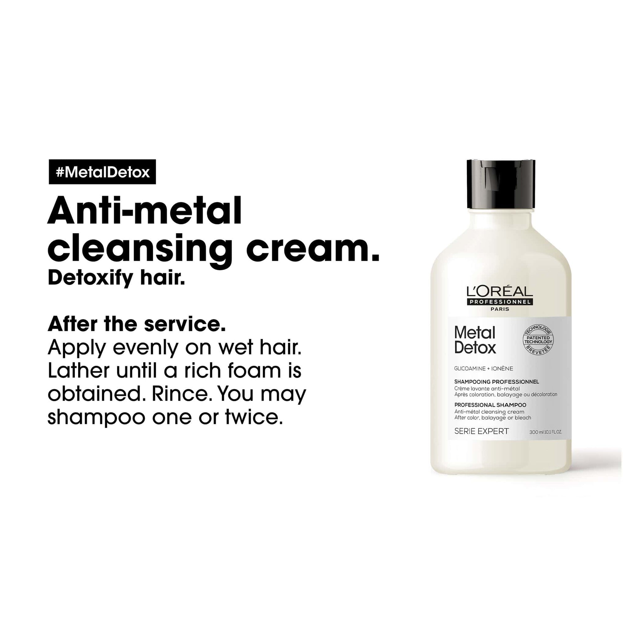 L'Oreal Metal Detox Shampoo 300ml