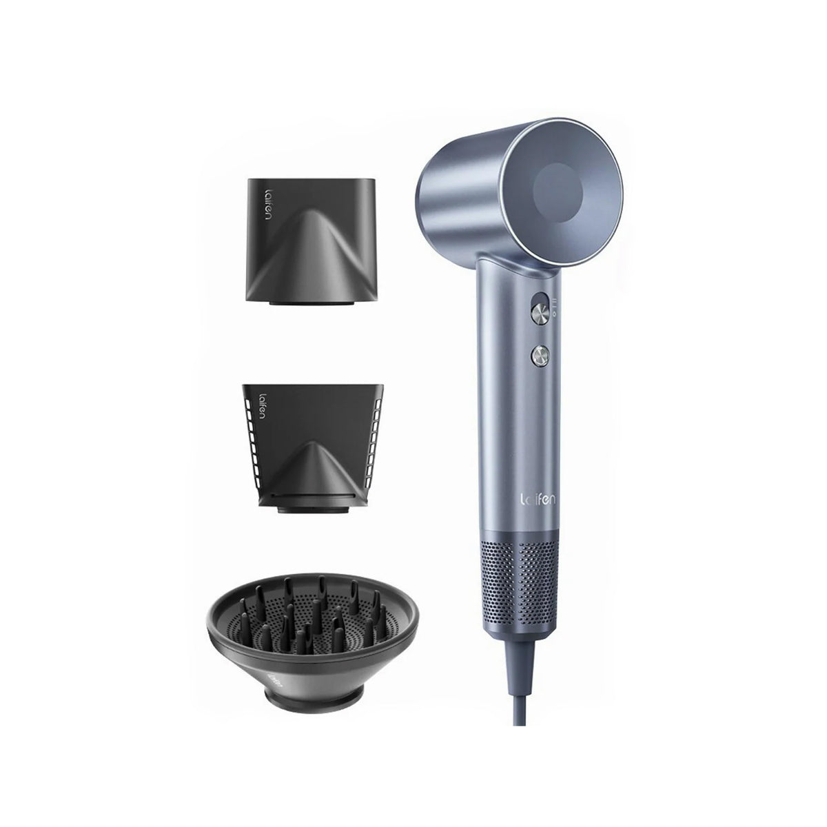 Laifen Swift Special - High-Speed Hairdryer Silver Blue