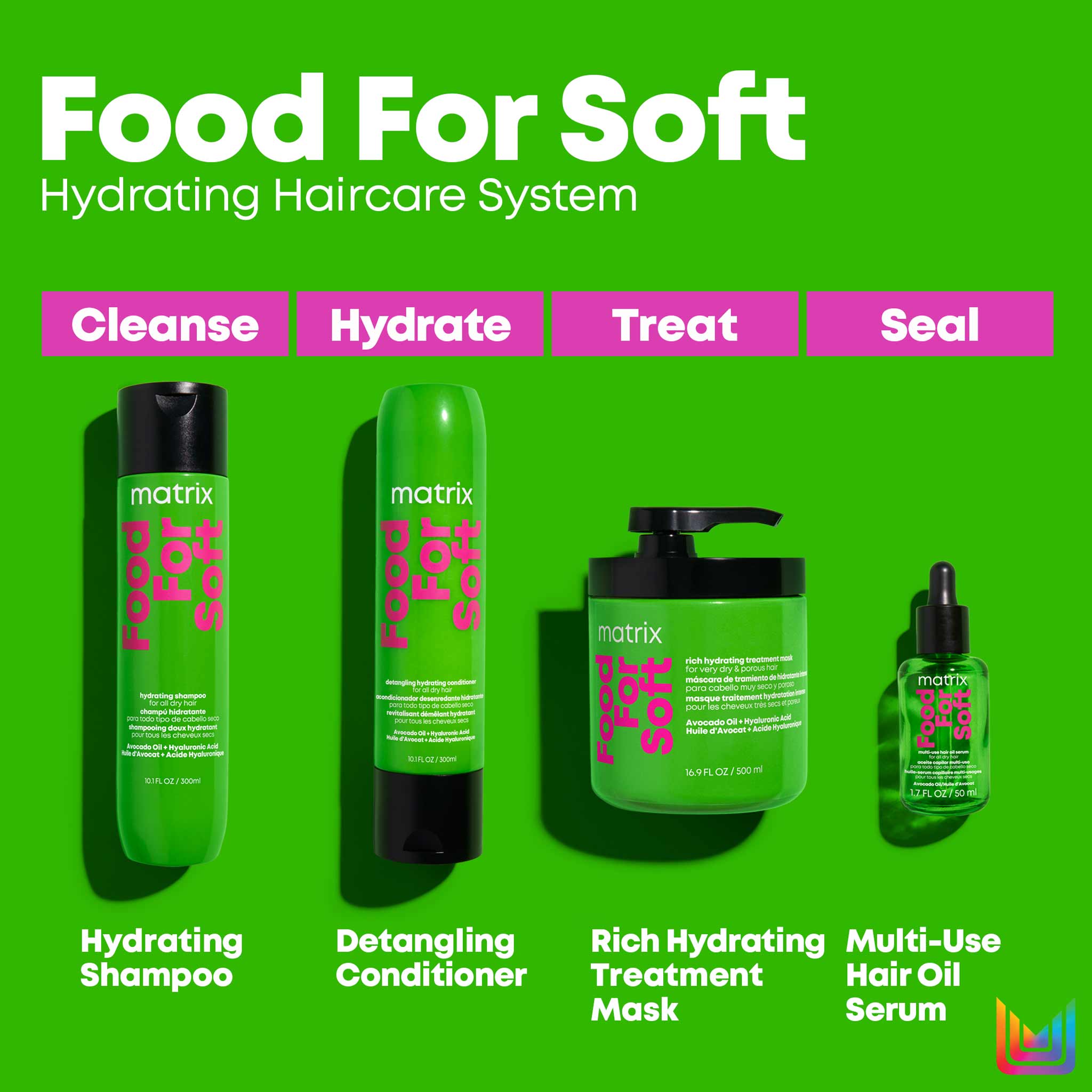 Matrix Food For Soft Hydrating Shampoo 300ml | Retail Box