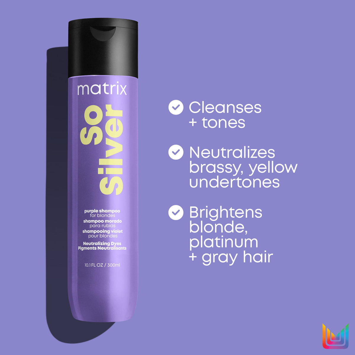 Matrix So Silver Purple Shampoo 300ml