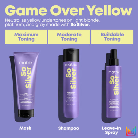 Matrix So Silver Purple Shampoo 300ml
