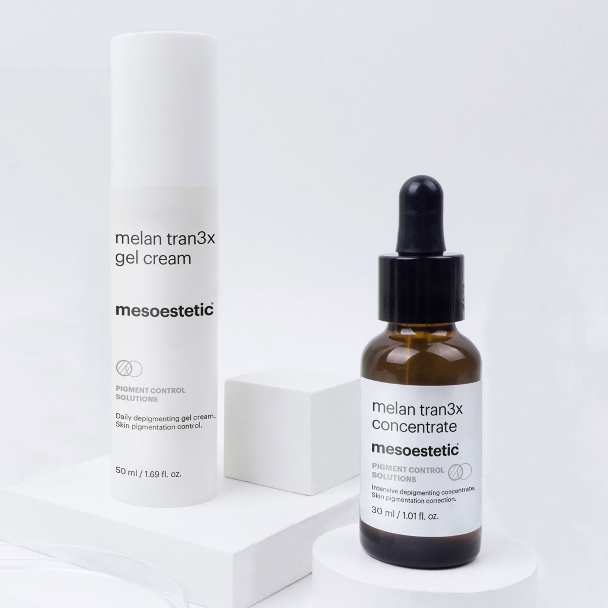 Mesoestetic Melan Tran3x Gel Cream 50ml | Retail Box - retailbox.co.za
