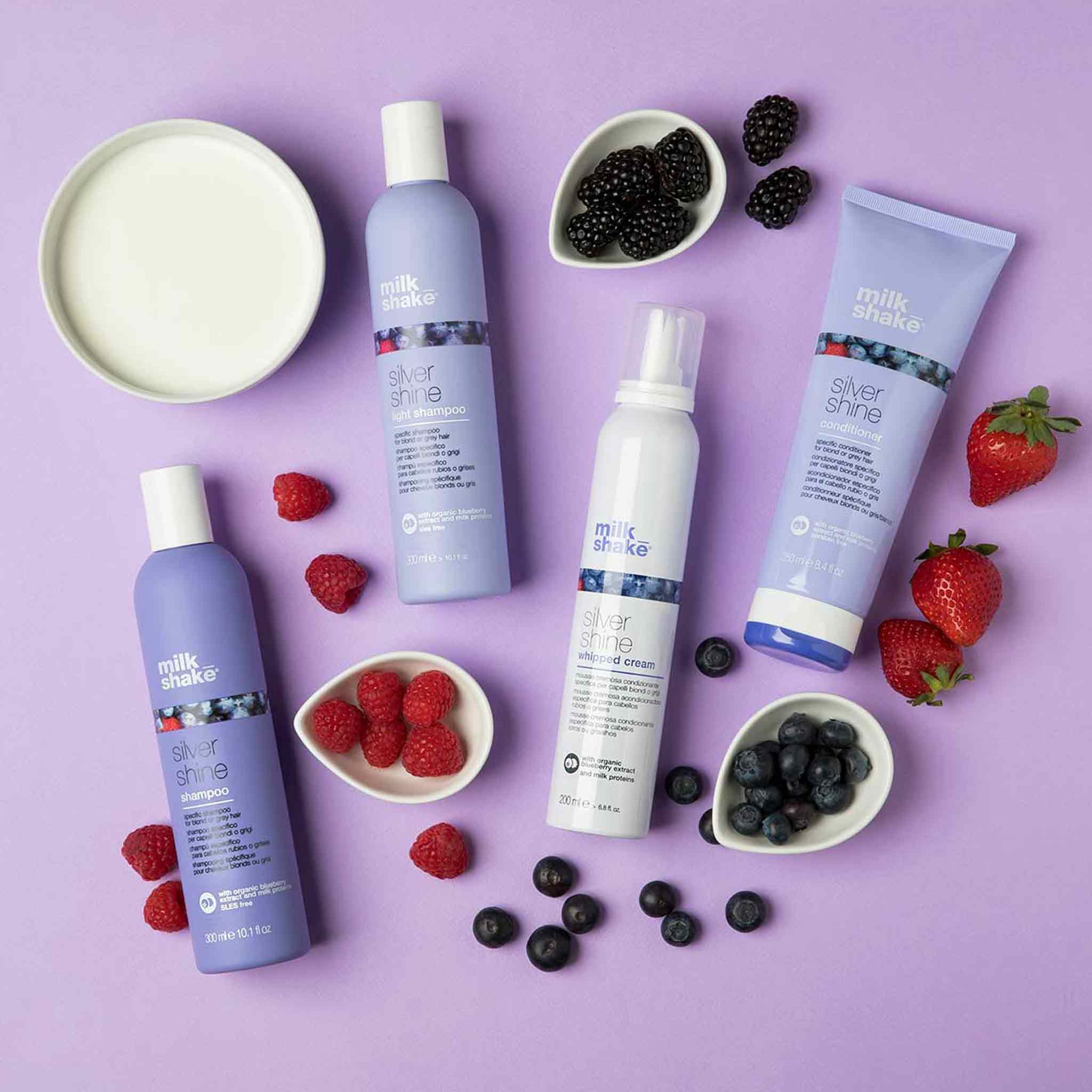 Milkshake Silver Shine Shampoo - Hair Shampoo - retailbox.co.za