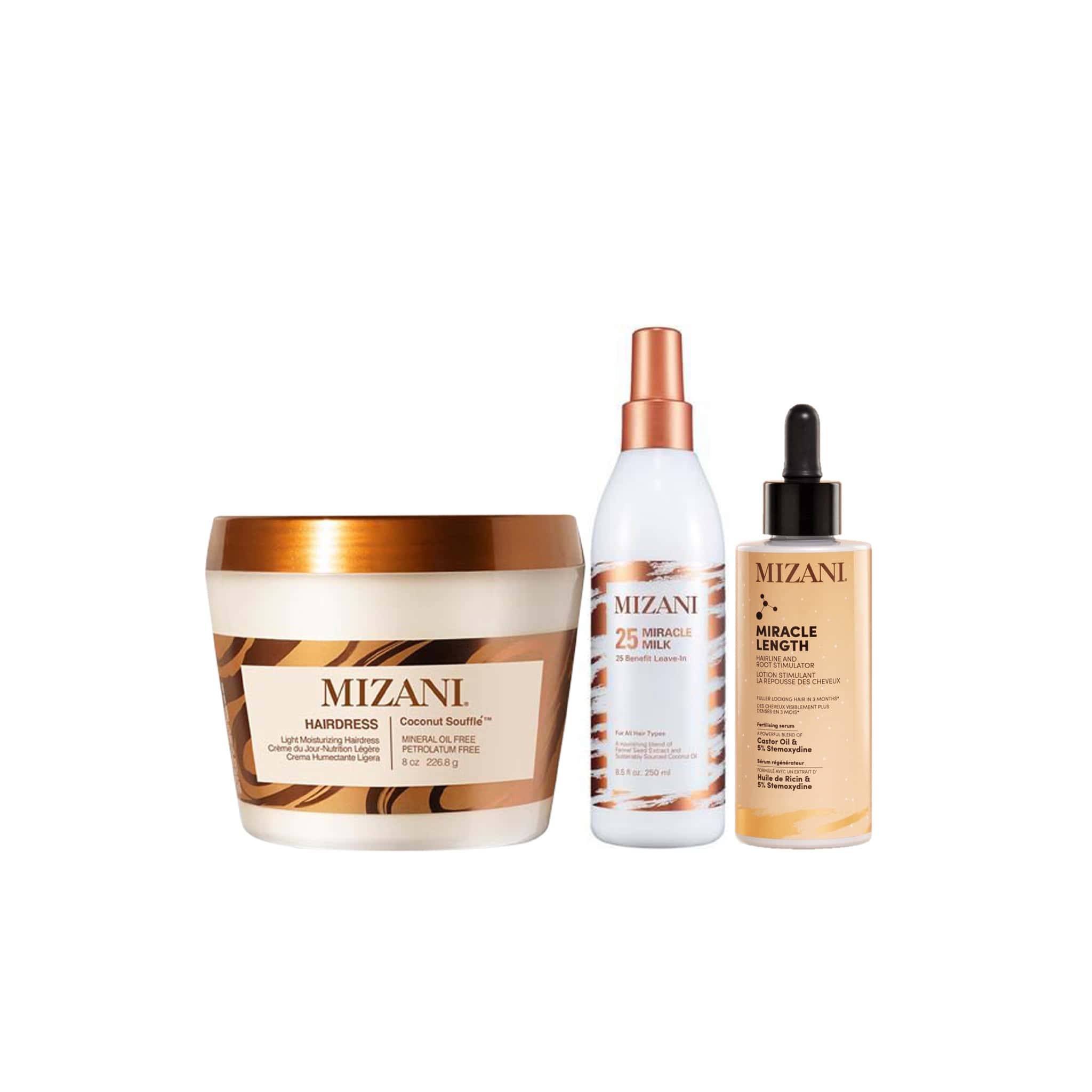 Mizani Miracle Length Trio | Retail Box - retailbox.co.za
