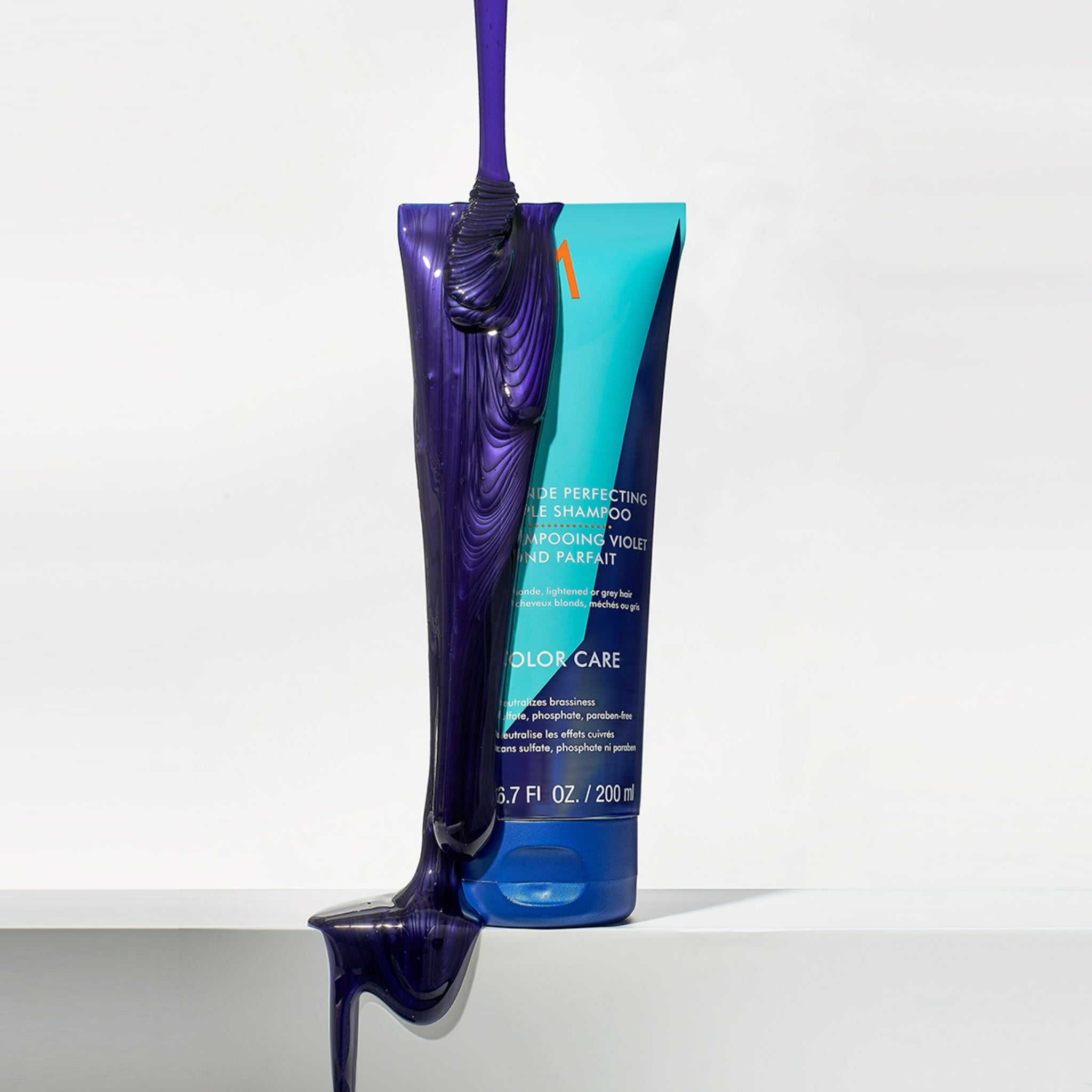 MOROCCANOIL COLOR CARE Blonde Perfecting Purple Shampoo 1L - MOSSI