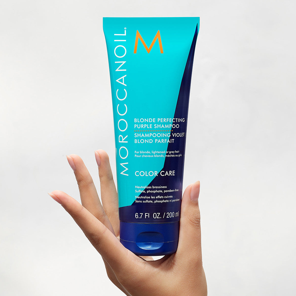 Moroccanoil Blonde Perfecting Purple Shampoo 200ml
