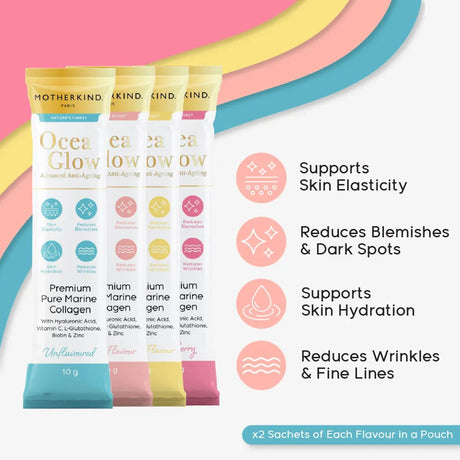 Motherkind Beauty Booster Variety Pack 33 Sachets