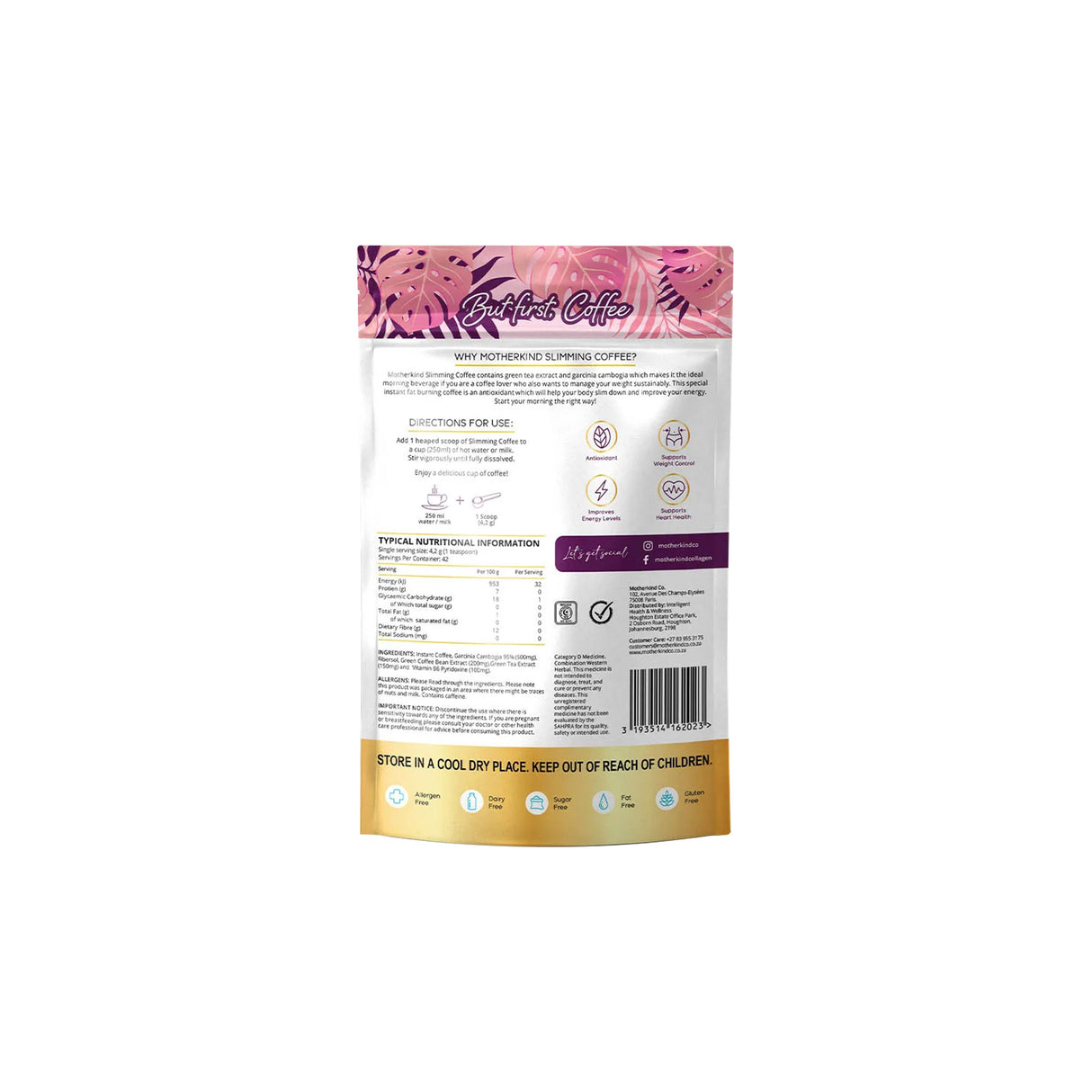 Motherkind Slimming Coffee 180g