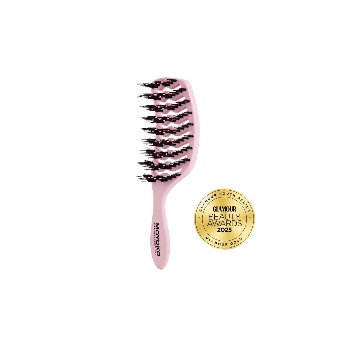 Mycro Keratin Moyoko Detangling Brush - Pastel Pink