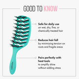 Mycro Keratin Moyoko Brush - Turquoise