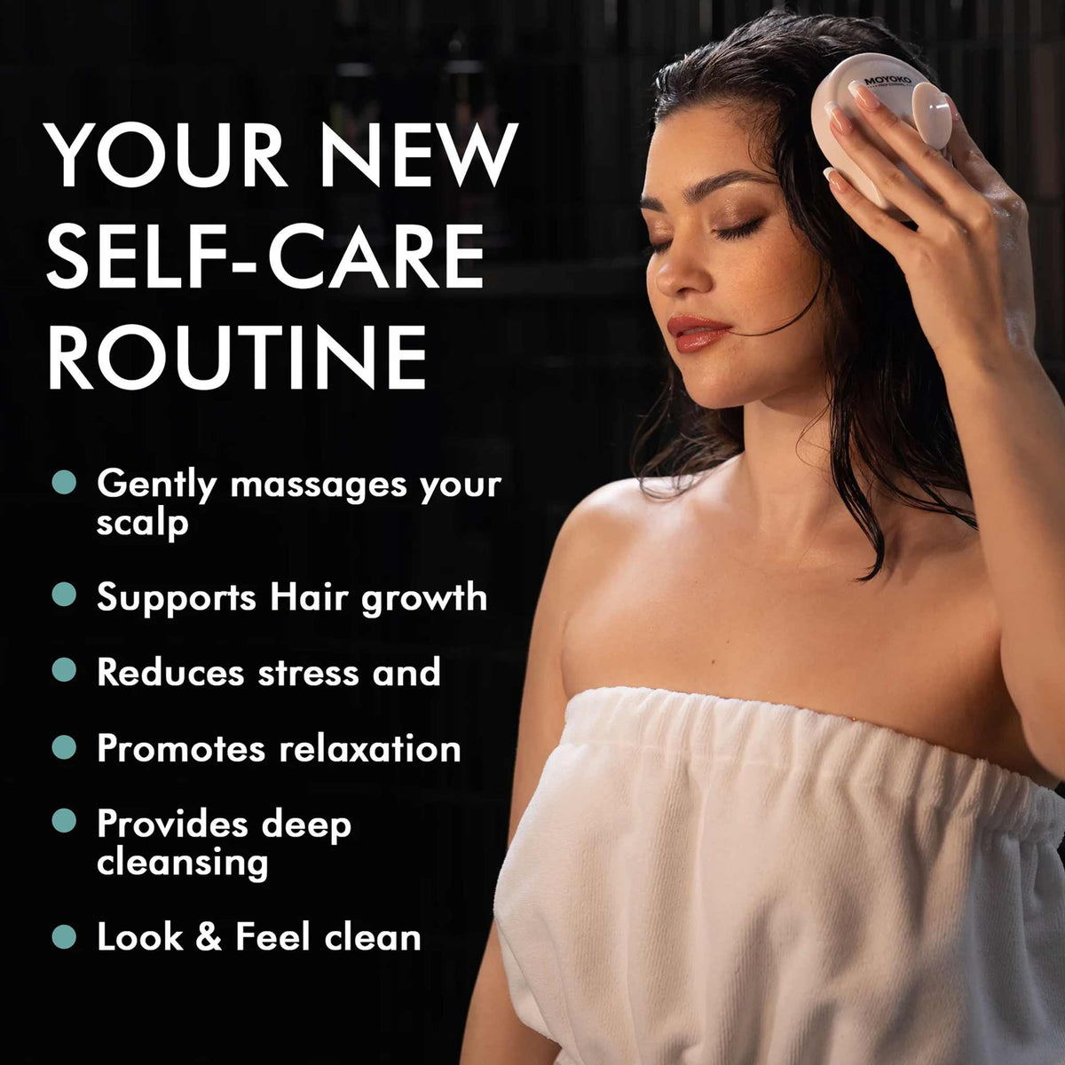 Mycro Keratin Moyoko Scalp Brush - Pink