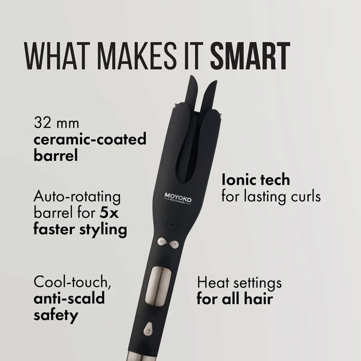 Moyoko Auto Curl Master Black