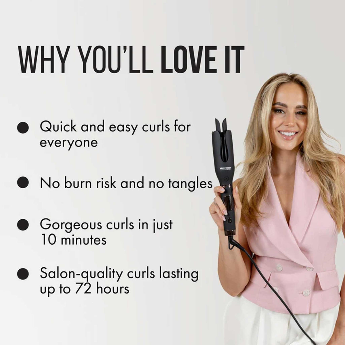 Moyoko Auto Curl Master Pink