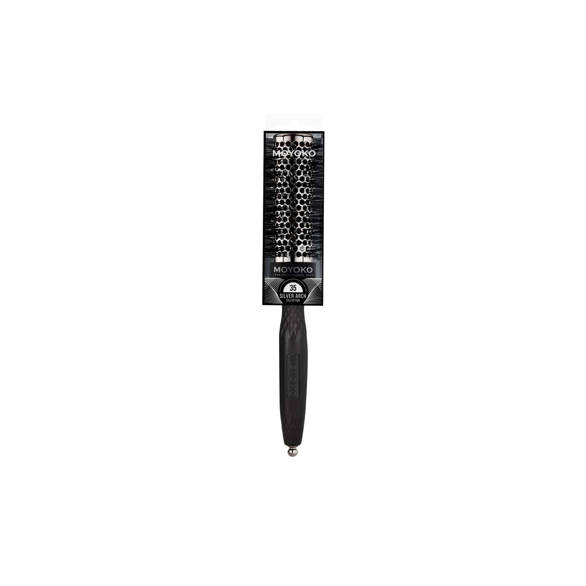 Mycro Keratin Moyoko Silver Arch Round Brush – 35mm