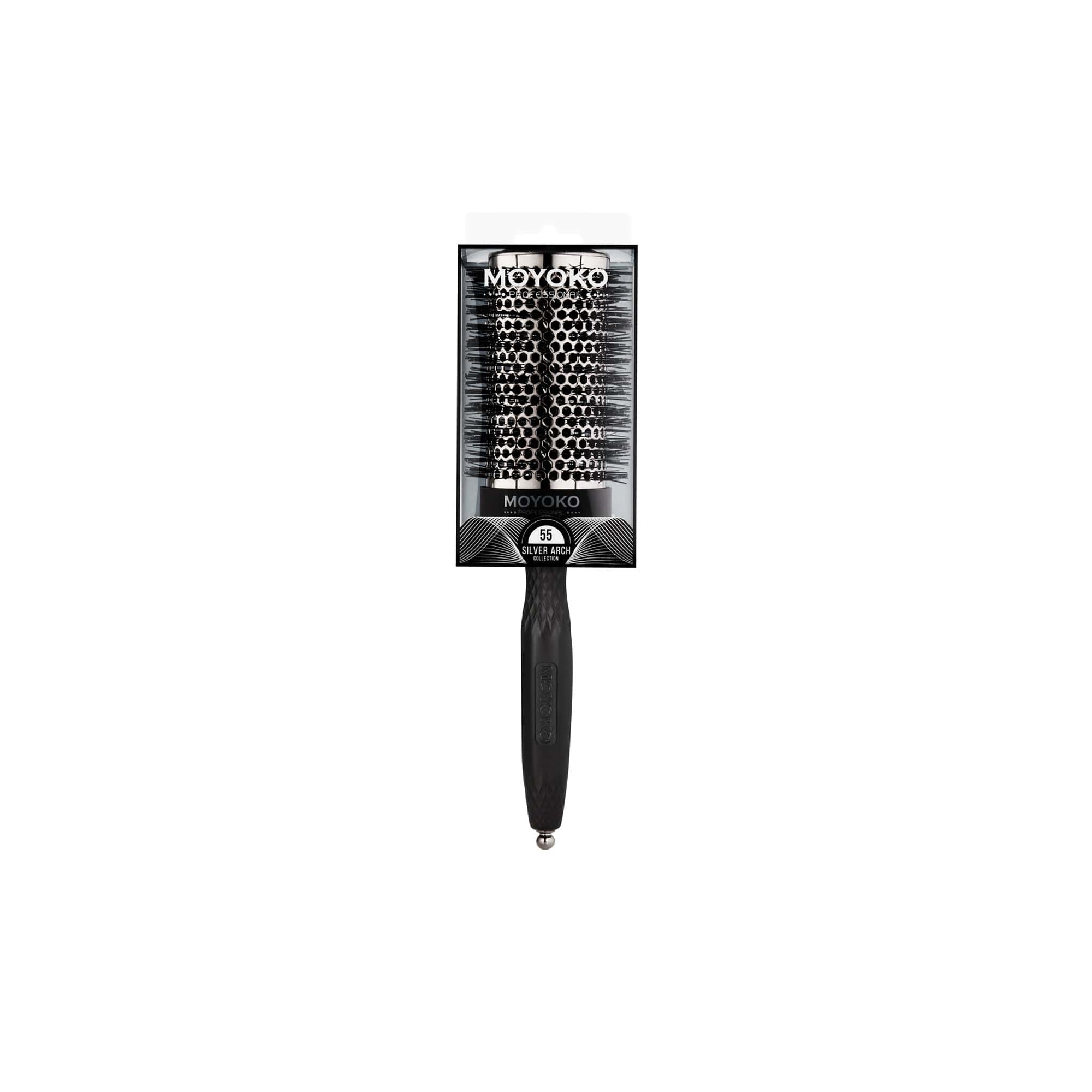 Mycro Keratin Moyoko Silver Arch Round Brush – 55mm