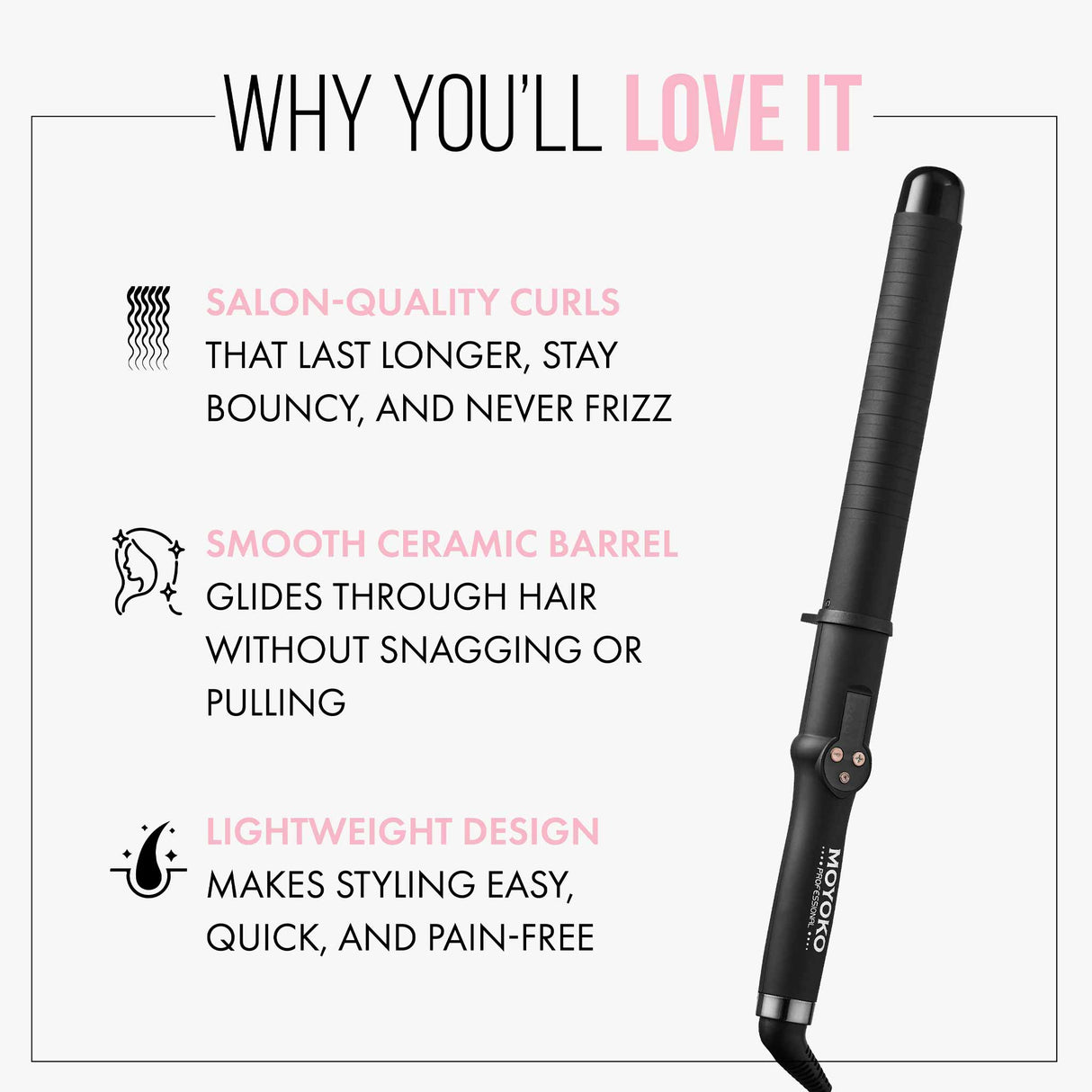 Moyoko Curl Master – 25mm