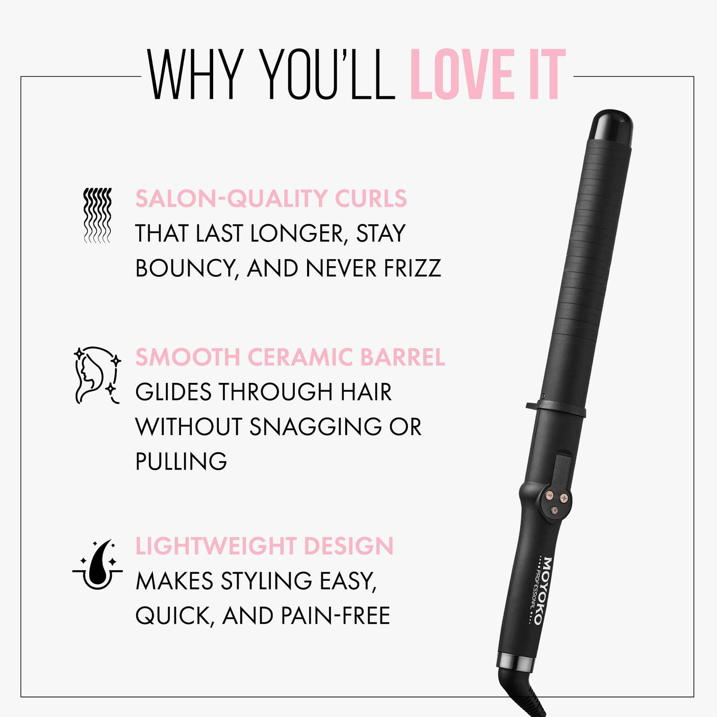 Moyoko Curl Master – 25mm