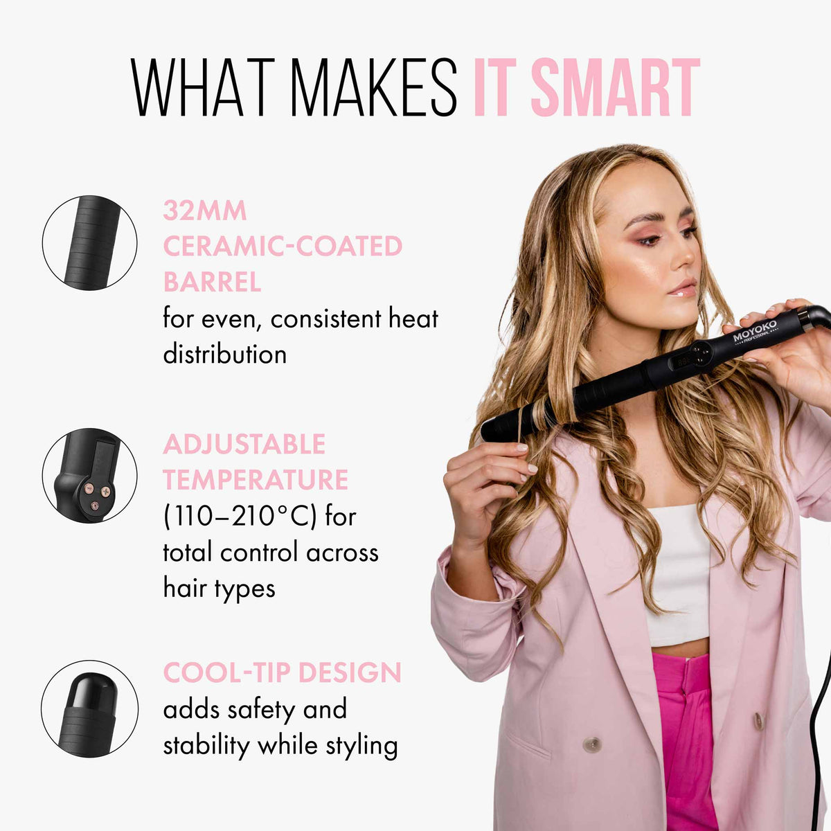 Moyoko Curl Master – 32mm