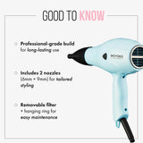 Mycro Keratin Moyoko E8 Hairdryer - Black
