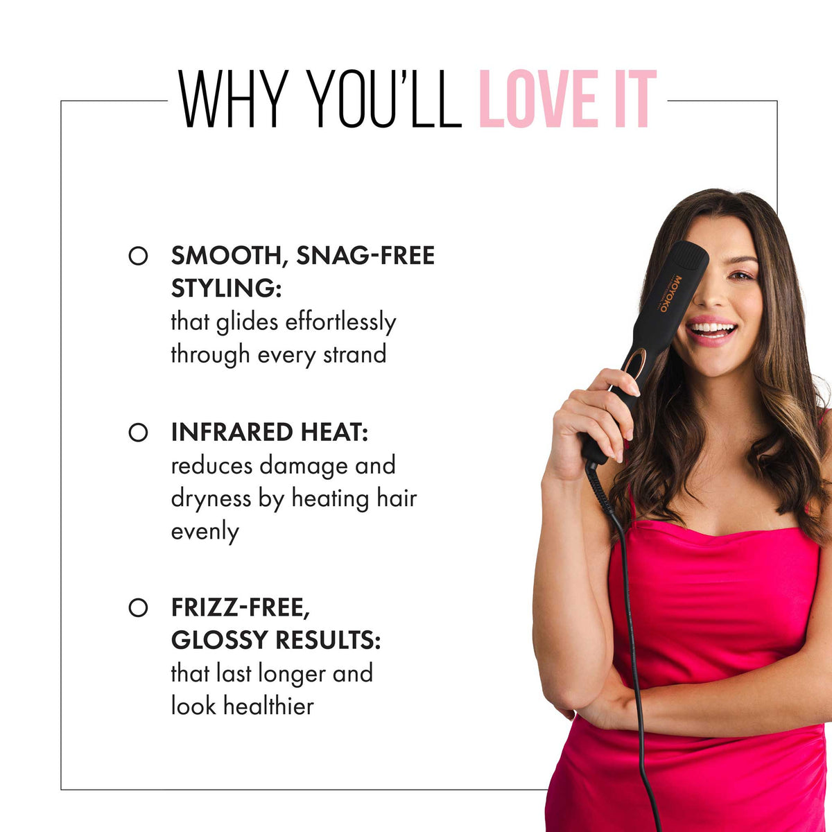 Mycro Keratin Moyoko Infinity Infrared Wide Styler