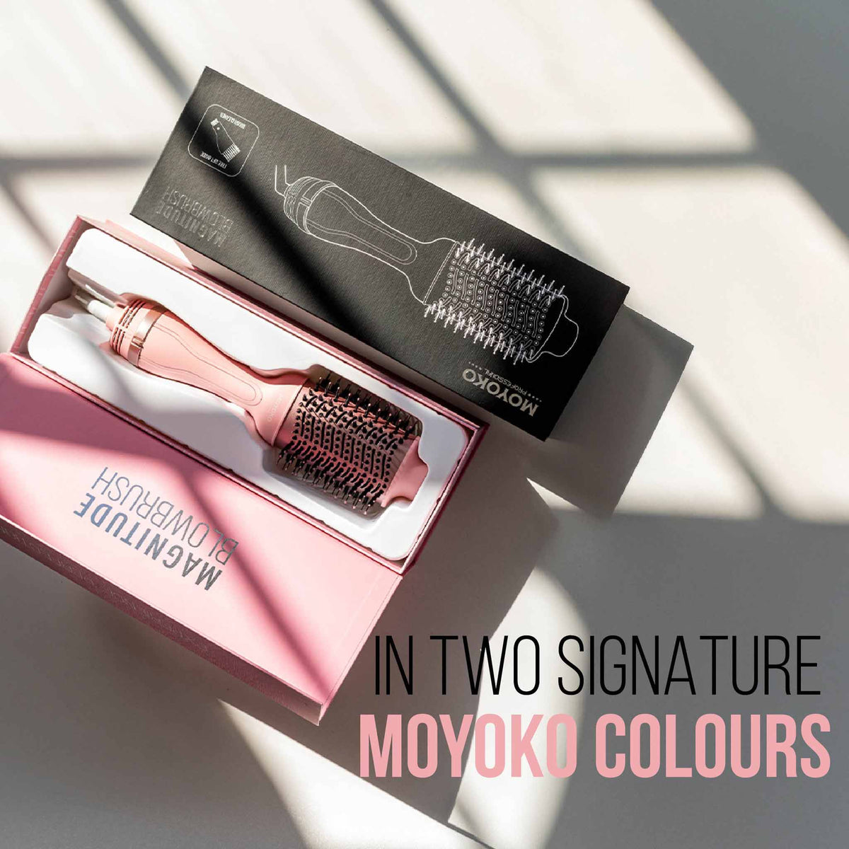 Mycro Keratin Moyoko Magnitude Blowbrush – Pink