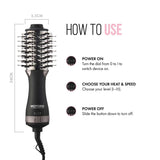 Mycro Keratin Moyoko Mini Magnitude Blowbrush – Black