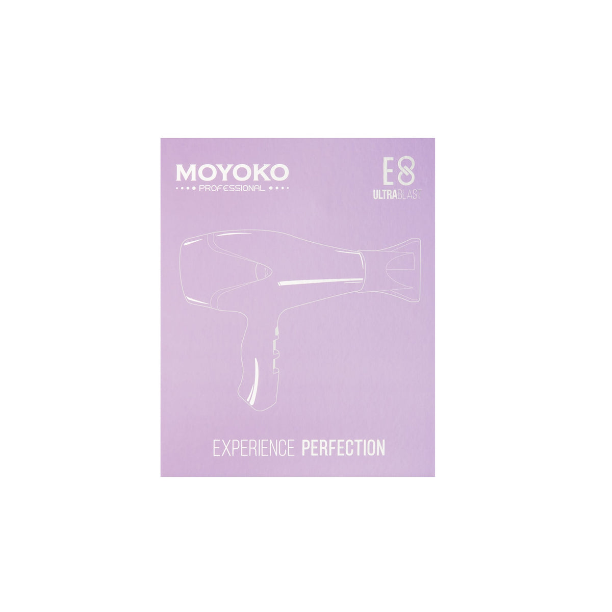 Mycro Keratin Moyoko E8 Hairdryer - Lilac