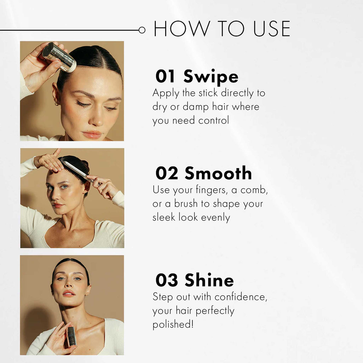 Moyoko Sleek Back – Hair Wax Stick 30g