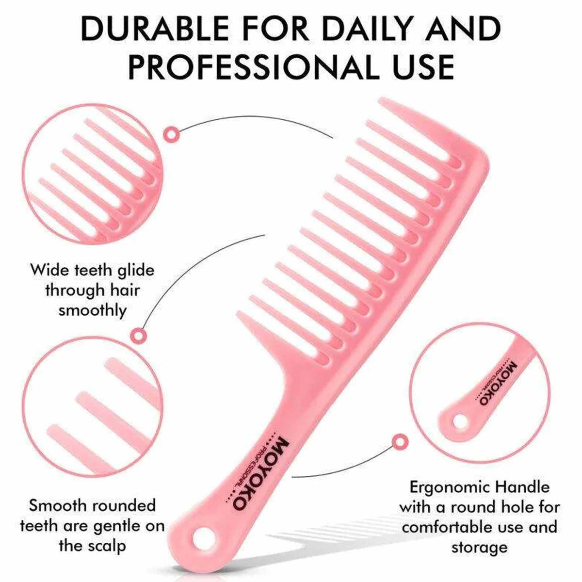 Mycro Keratin Moyoko Wide Tooth Comb