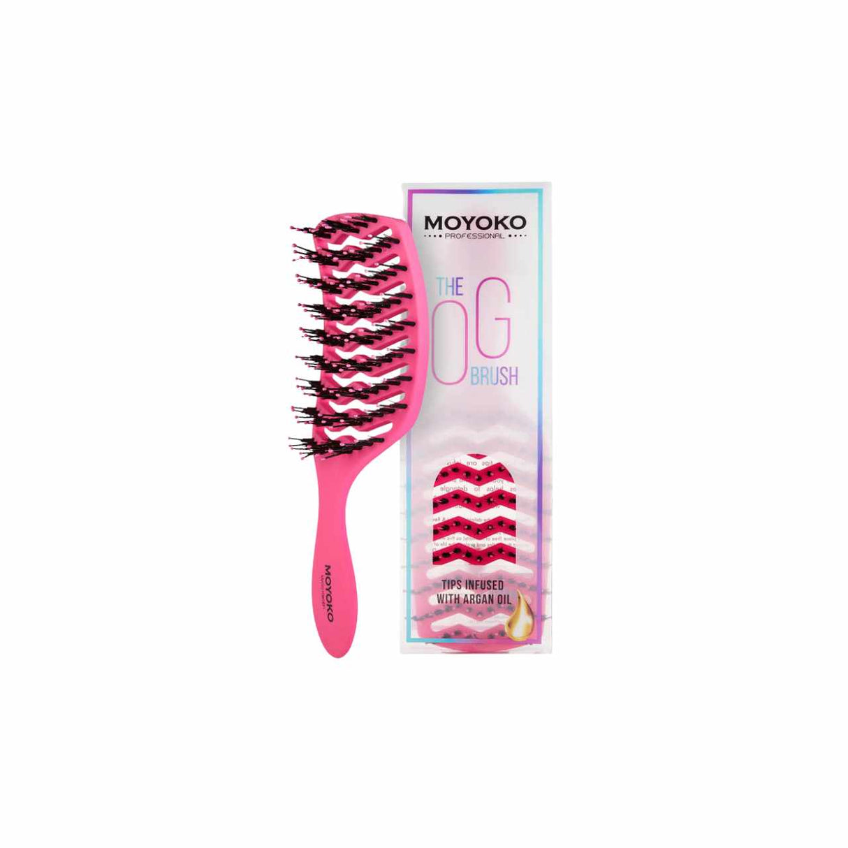Mycro Keratin Moyoko Brush - Pink