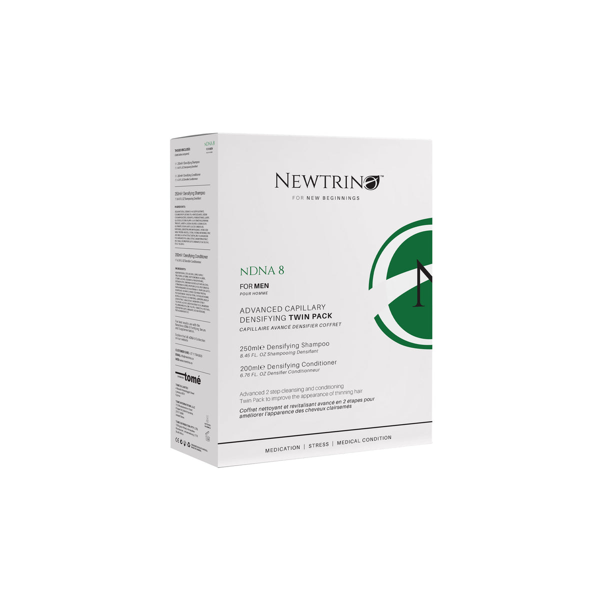 Newtrino NDNA 8 Densifying Twin-Pack For Men