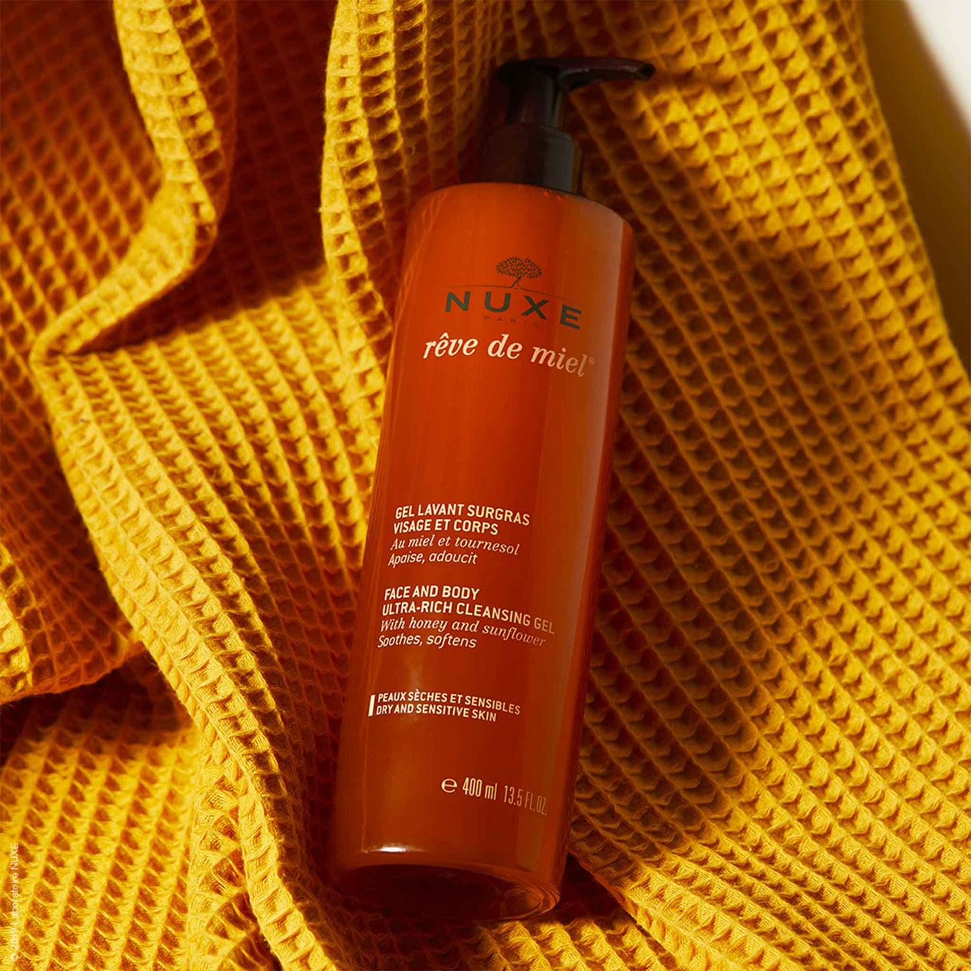 Nuxe Rêve de Miel Face & Body Ultra-rich Cleansing Gel