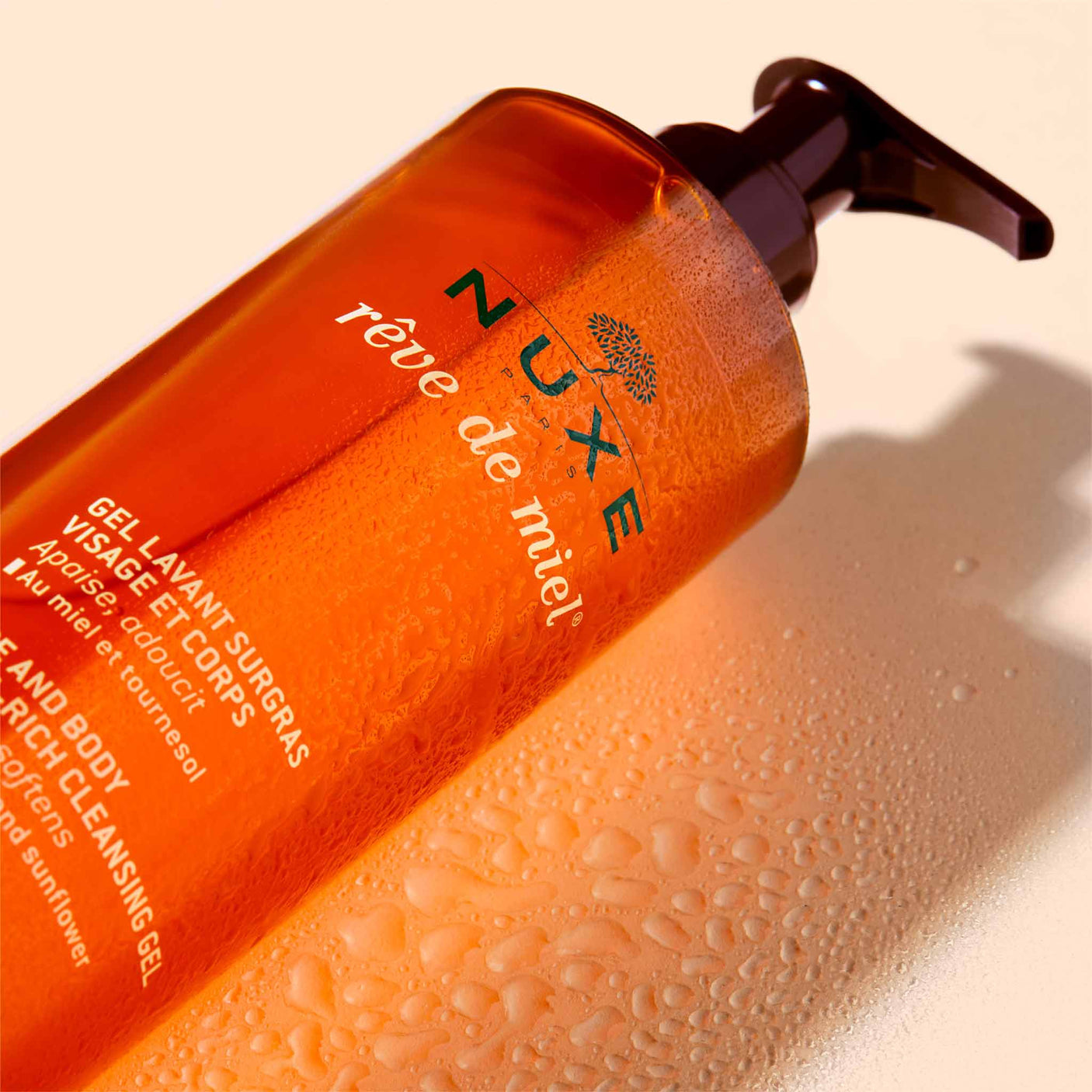 Nuxe Rêve de Miel Face & Body Ultra-rich Cleansing Gel