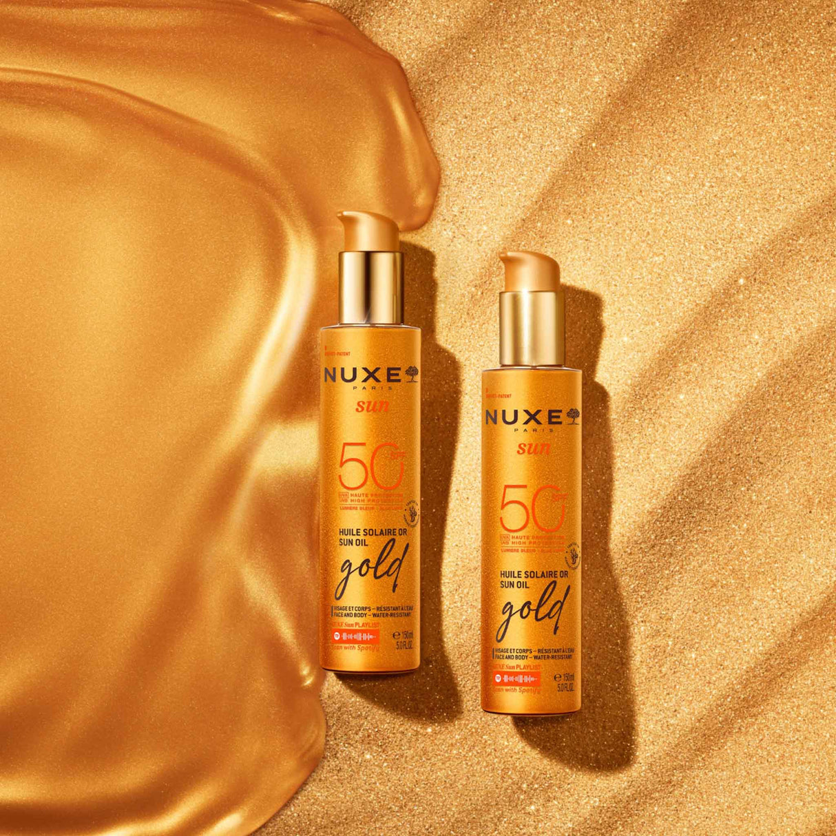 Nuxe NUXE SUN Oil Gold High Protection SPF50 150ml for Face & Body