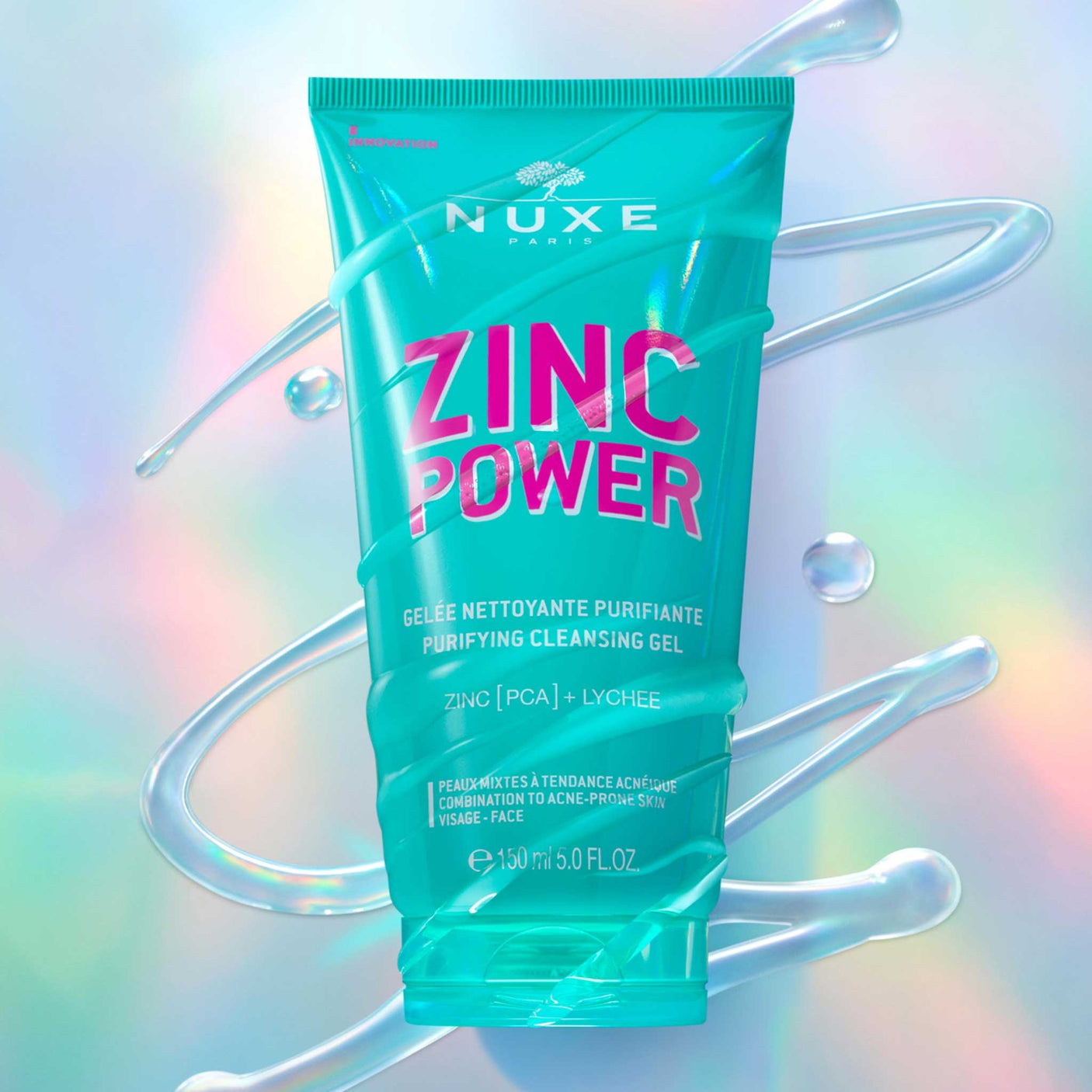 Nuxe Zinc Power Purifying Cleansing Gel 150ml