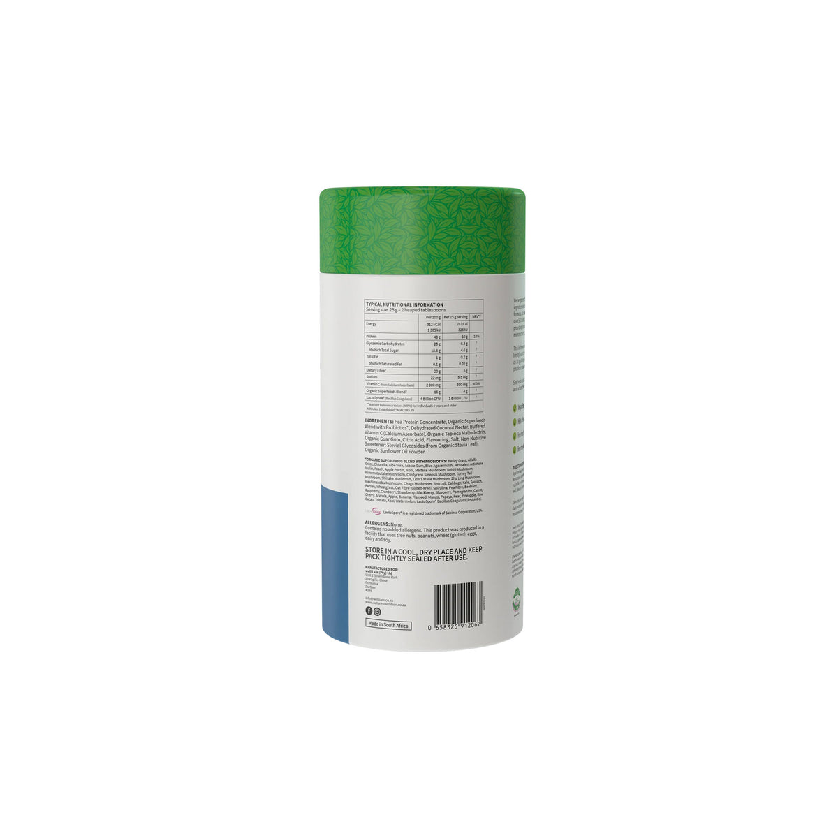 Nature's Nutrition Blueberry 500g Core