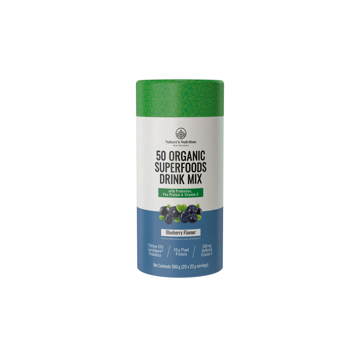 Nature's Nutrition Blueberry 500g Core