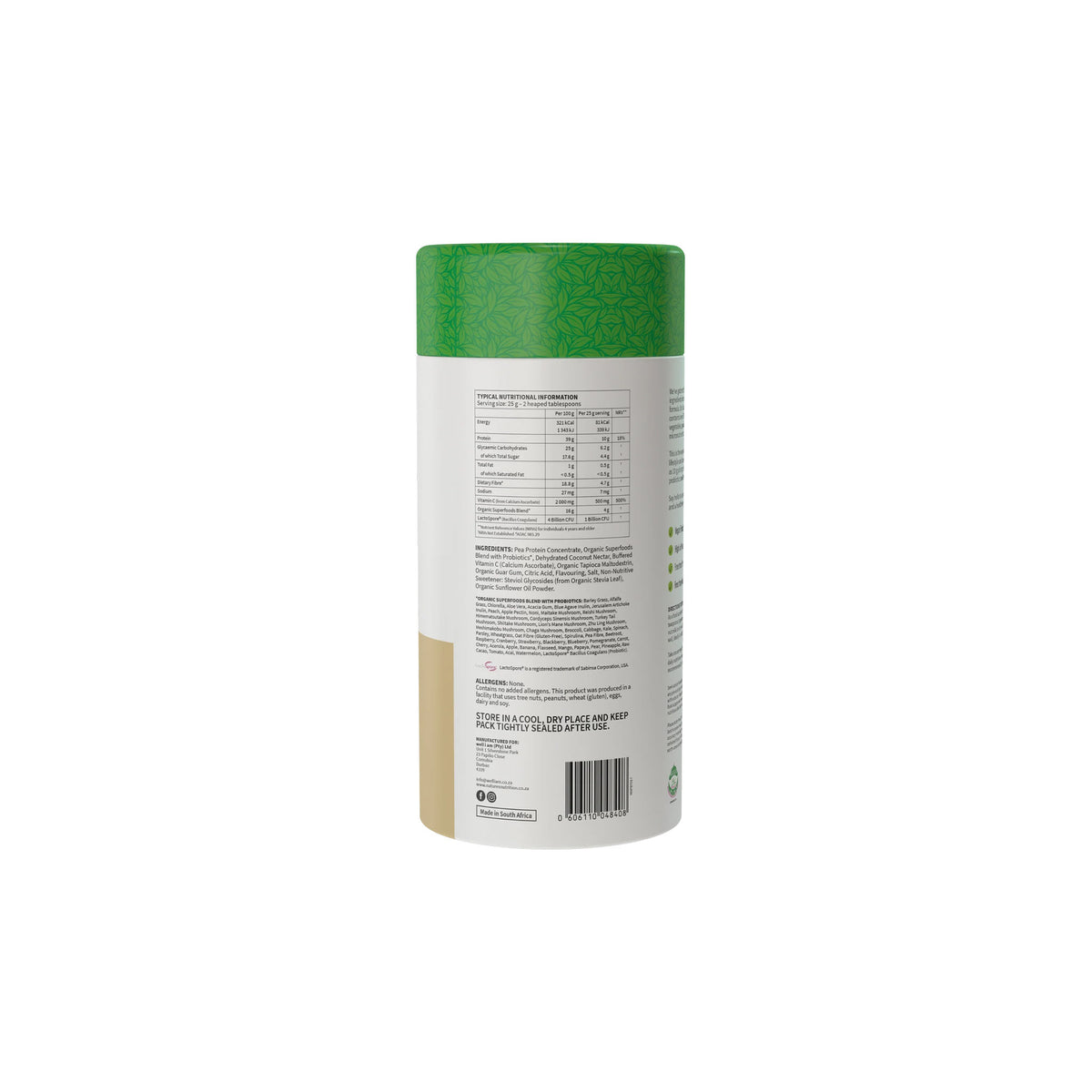Nature's Nutrition Coconut Vanilla 500g Core