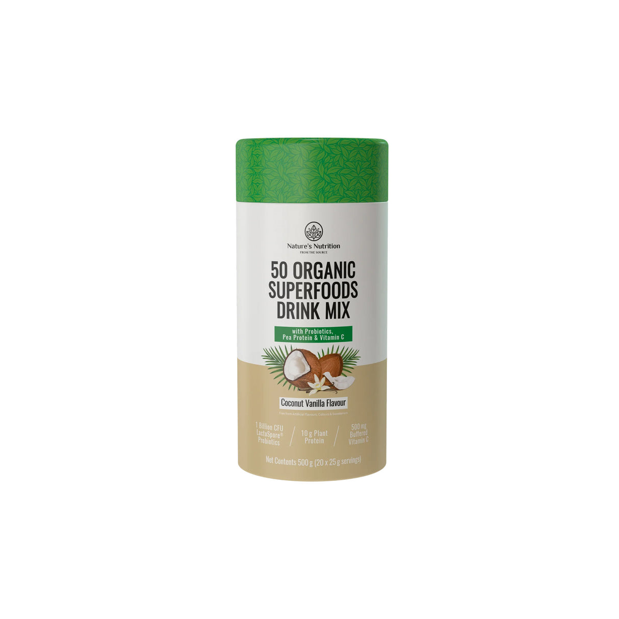 Nature's Nutrition Coconut Vanilla 500g Core
