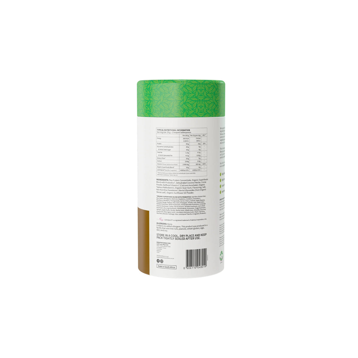 Nature's Nutrition Raw Chocolate  500 g Core