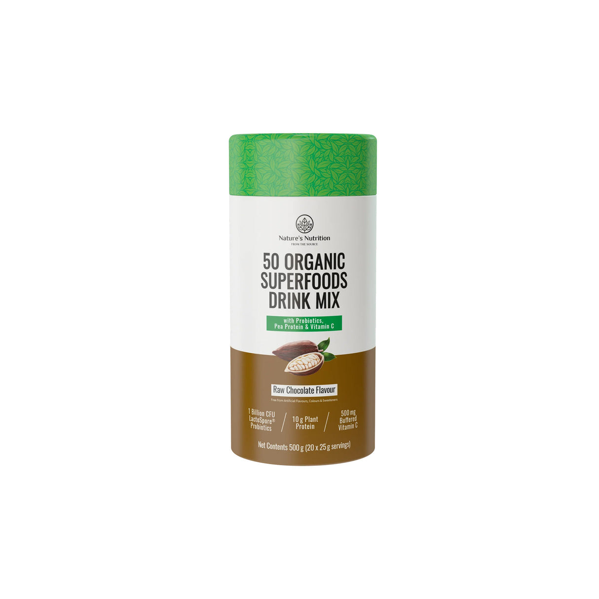 Nature's Nutrition Raw Chocolate  500 g Core