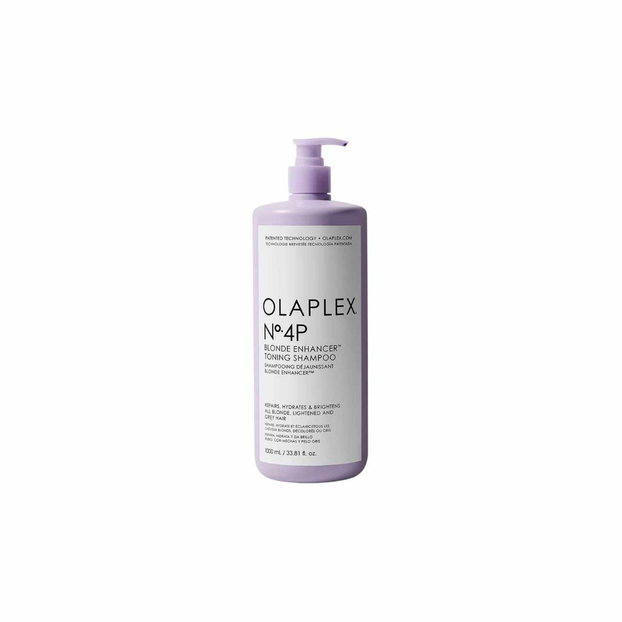 Olaplex No.4P Blonde Enhancing Toning Shampoo 1000ml - Hair