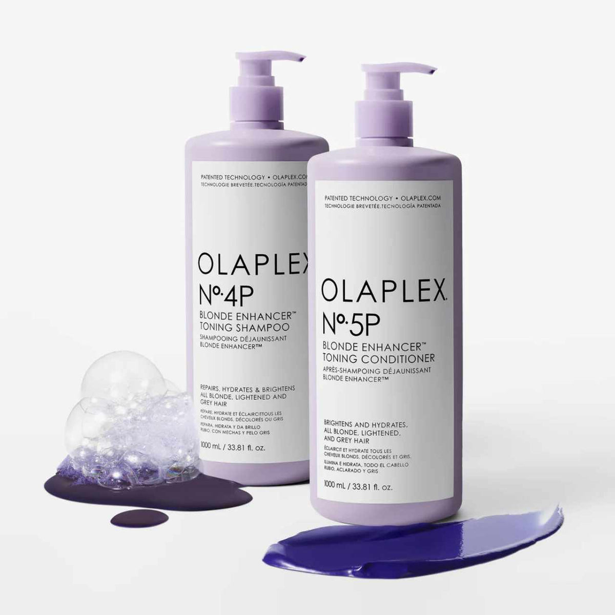 Olaplex No.4P Blonde Enhancing Toning Shampoo 1000ml