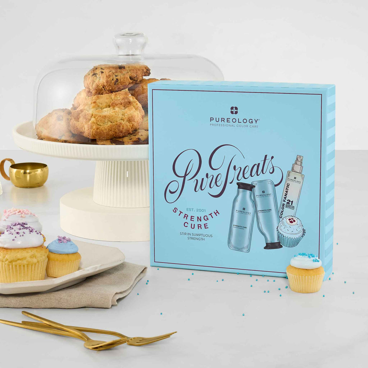 Pureology Strength Cure Gift Set- Complimentary Shampoo