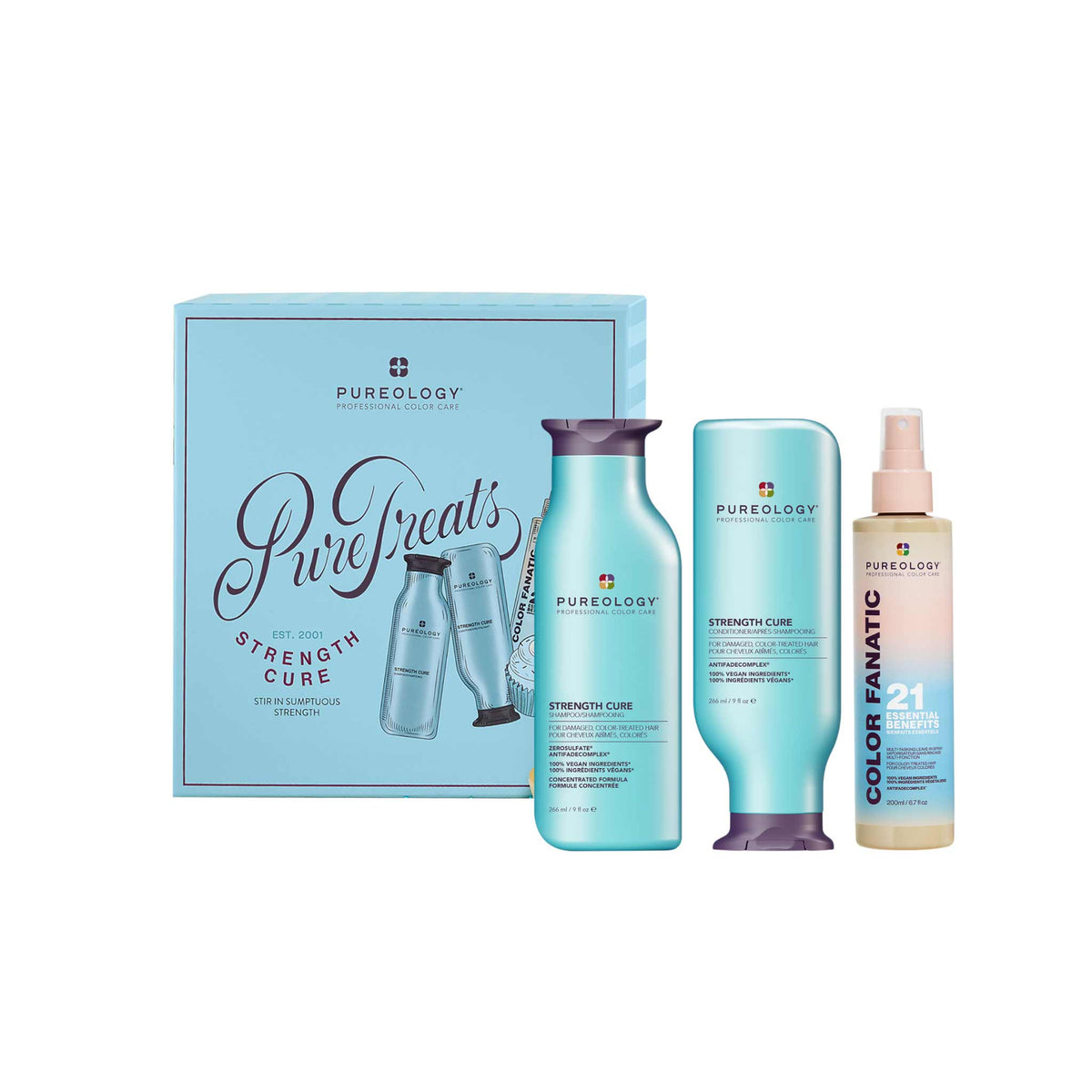 Pureology Strength Cure Gift Set- Complimentary Shampoo