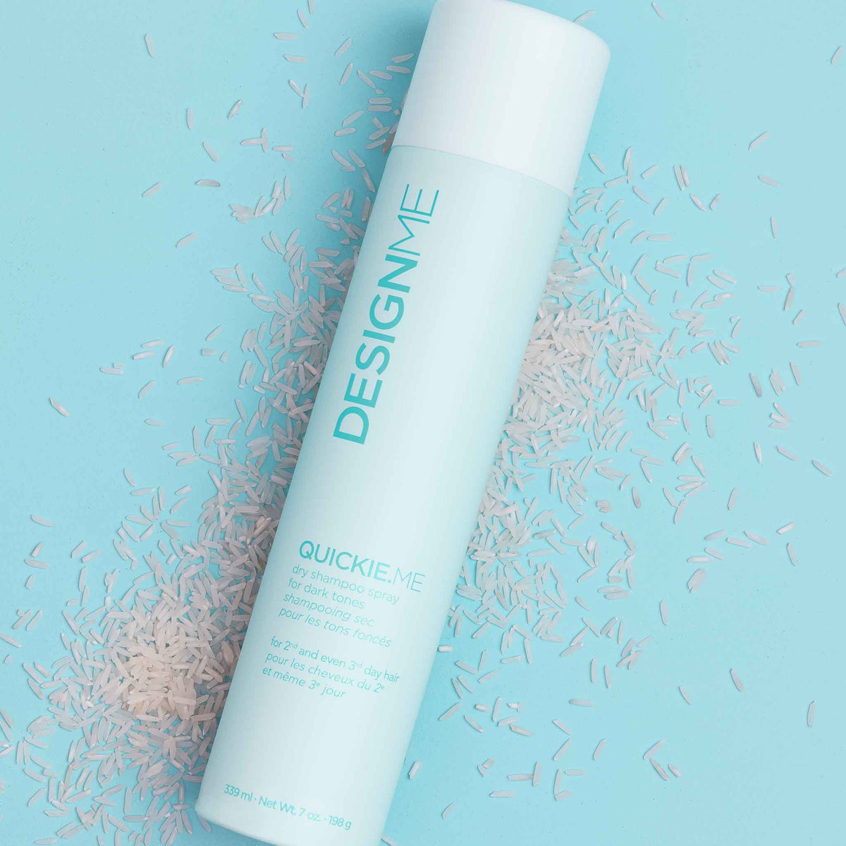 DESIGNME Quickie.ME Dry Shampoo Spray Brunette & Dark Tones 339ml