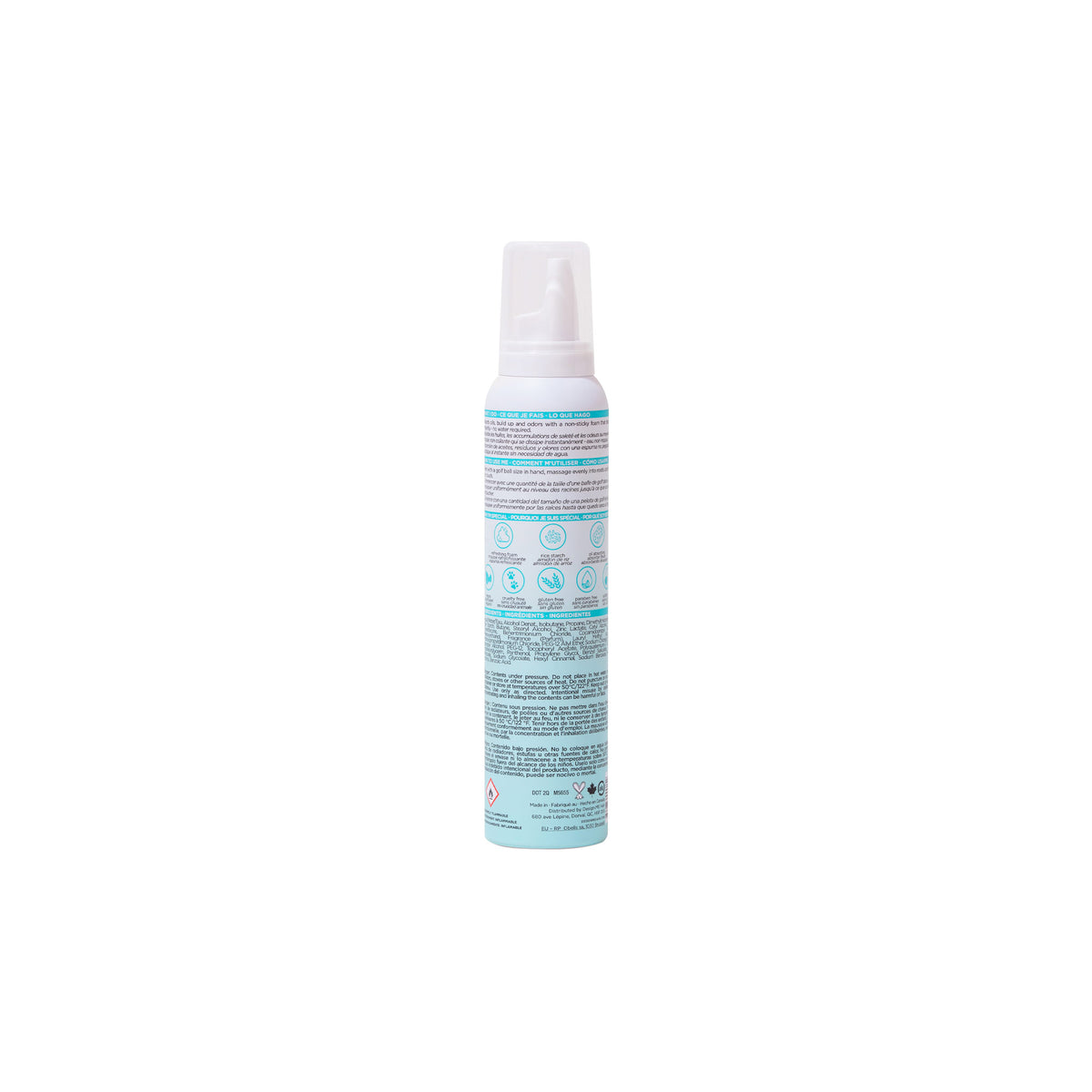 DESIGNME Quickie.ME Dry Shampoo Foam 189ml
